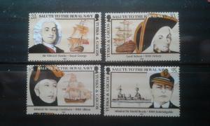 Turks & Cacos 666-669 MNH ships