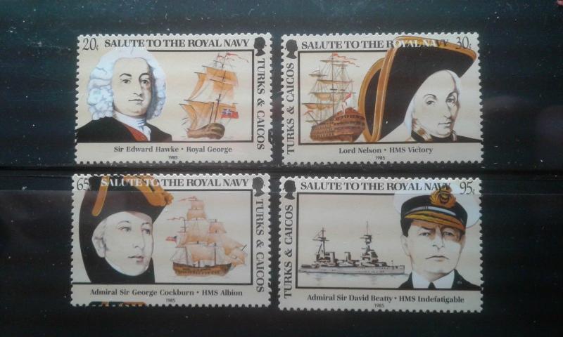 Turks & Cacos 666-669 MNH ships