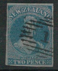 60793 -  NEW ZEALAND - STAMPS:  SG # 5  Used - VERY FINE!!