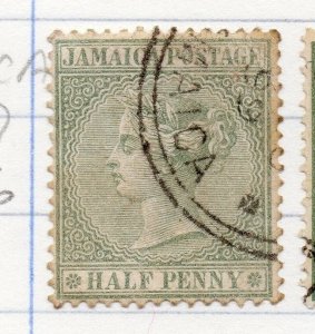 Jamaica 1883-97 Early Issue Fine Used 1/2d. 202731