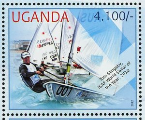 Sailboat Stamp Skipper of the Wave Muscat Bahrain Pindar Team S/S MNH #2876-2879 