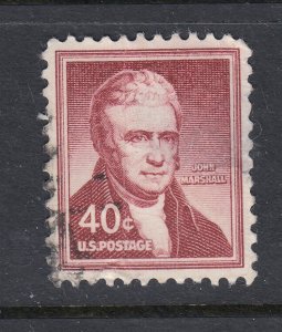 US 1955 SC# 1050 40c John Marshall Used