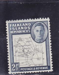 Falkland Islands Dependencies  Scott#  1L13  MNH