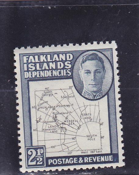 Falkland Islands Dependencies  Scott#  1L13  MNH