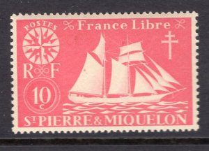 St. Pierre & Miquelon (1942) #301 MNH