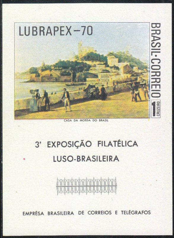 Brazil #1179 MNH S/S CV$16.00 Lubrapex IPEX