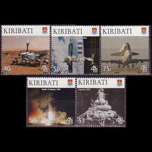 KIRIBATI 2009 - Scott# 969-73 Space Set of 5 NH