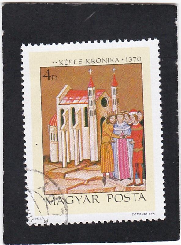 HUNGARY  # 2110  used