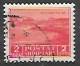 Albania Used stamp - Lake Butrinto - 1930. Shqiperia. Scenery