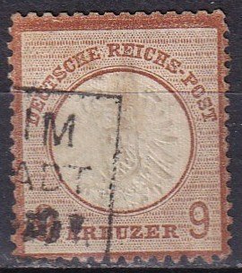 Germany #25  F-VF Used  CV $375.00  (Z6889)