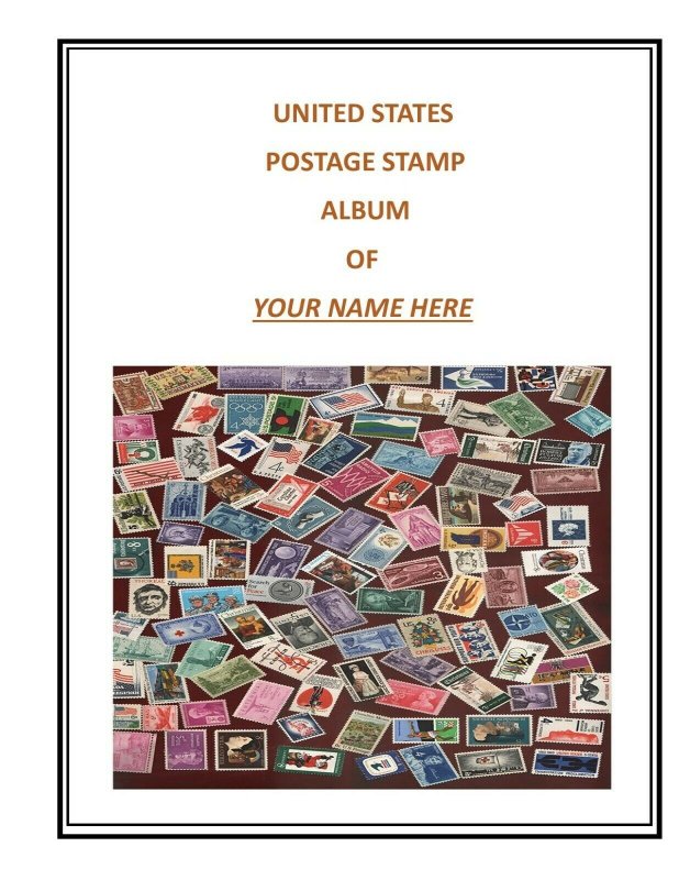 Mac's 2021 U.S. Commemorative Album Supplement SIMPLIFIED - Historical Album 