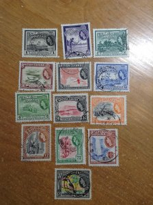 British Guiana  # 253-65  Used