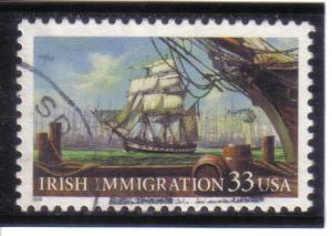 3286 - .33 Irish Immigration used vf.