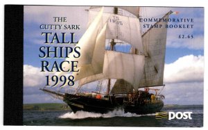 Ireland Scott 1142c-1144b  Complete Cutty Sark Tall Ship Race booklet 1998