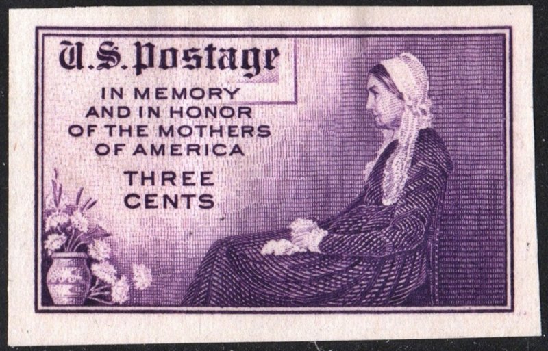 SC#754 3¢ Mothers Day Issue Single (1934) NGAI/HR