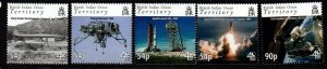 BRITISH INDIAN OCEAN TERR SG408/12 2009 INTERNATIONAL YEAR OF ASTRONOMY  MNH