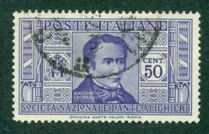 Italy 1932 # 273 U SCV(2014)=$0.80