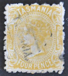 DYNAMITE Stamps: Tasmania Scott #57  USED
