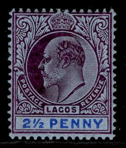 NIGERIA - Lagos EDVII SG57a, 2½d dull purple & blue/blue, VLH MINT. Cat £55. 