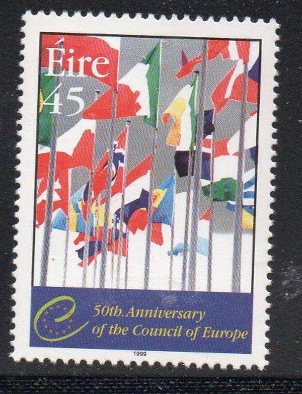 Ireland Sc 1180 1999 Council of Europe  stamp  mint NH