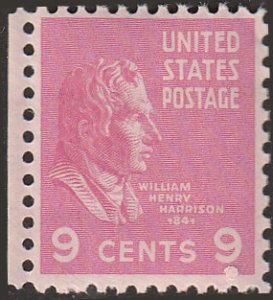 # 814 MINT NEVER HINGED ( MNH ) WILLIAM H. HARRISON
