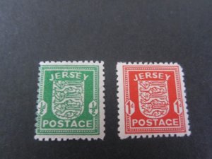 Guernsey 1941 Sc N1-2 set MH