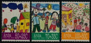 Aruba B40-2 MNH child Welfare, Children' Drawings