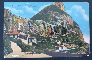 1916 Gibraltar Picture Postcard Cover To Kent England