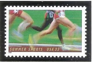 2000 Summer Sports Runners, Single 33c Postage Stamp, Sc#3397, MNH, OG