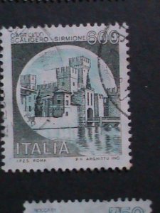 ​ITALIY-1980 VERY OLD ITALY FAMOUS CAST;ES USED STAMPS LARGE SETVERY FINE WE S