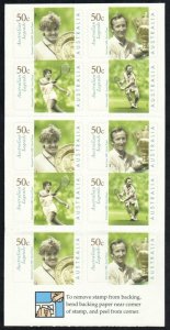 Australia Stamp 2132a  - Tennis legends