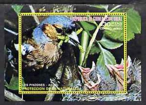 Equatorial Guinea 1976 Asian Birds perf m/sheet unmounted...