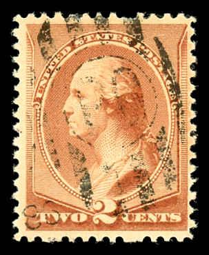 USA 210 Used Supplementary Type F Cancel