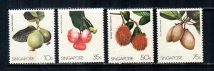 Singapore #480-483  Mint  Scott $4.35