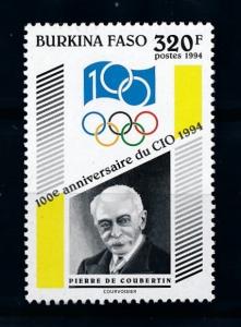 [76767] Burkina Faso 1994 Olympic Games Pierre de Coubertin  MNH