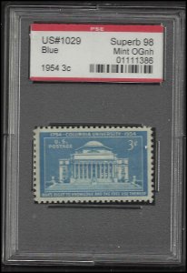 # 1029 MINT NEVER HINGED COLUMBIA UNIVERSITY 200TH ANNI  ...