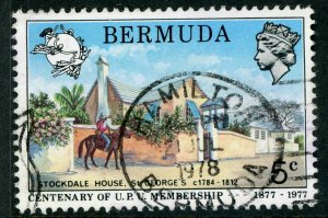 Bermuda 1978 UPU Church Horse Uniform Sock on the Nose Cancel G799 ⭐⭐⭐⭐⭐⭐