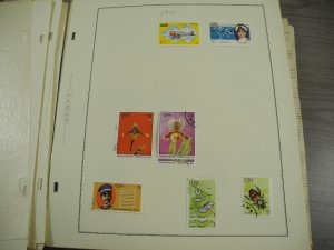 CUBA, 100s & 100s of Stamps mostly hinged on Scott pages