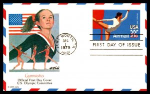 US UXC18 Summer Olympics Fleetwood U/A FDC Postal Card