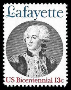 PCBstamps   US #1716 13c Lafayette Landing, MNH, (22)