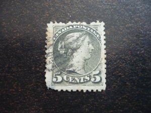 Stamps - Canada - Scott# 42 - Used Part Set of 1 Stamp