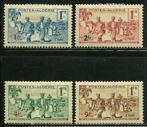 Algeria # B32-35, Mint Hinge Remain