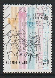 1985 Finland - Sc 707 - used VF - 1 single - Europa