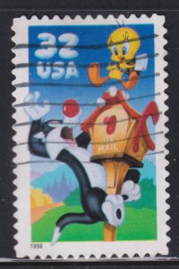 United States 3204a Sylvester & Tweety Bird 1998