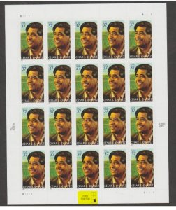 U.S. Scott #3781 Cesar Chavez Stamps - Mint NH Sheet - Highlighted LR Plate