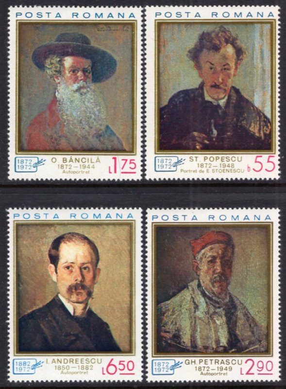 Romania 2348-2351 Paintings MNH VF