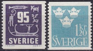 Sweden #655-6 MNH  CV $6.50  (Z8077)