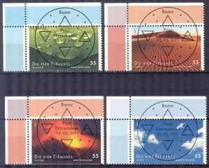 Germany 2011 Four Elements Mi. 2852/5 Used CTO