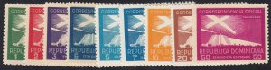 Dominican Republic - 1939-41 - SC O18-25 - LH - Complete set