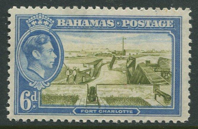 STAMP STATION PERTH Bahamas #107 KVI Definitive 1938 MLH CV$0.65